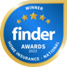 Youi's Finder award for Most Satisfied Customers for Home Insurance 2023
