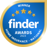 Youi's Finder award for Most Satisfied Customers for Home Insurance 2023