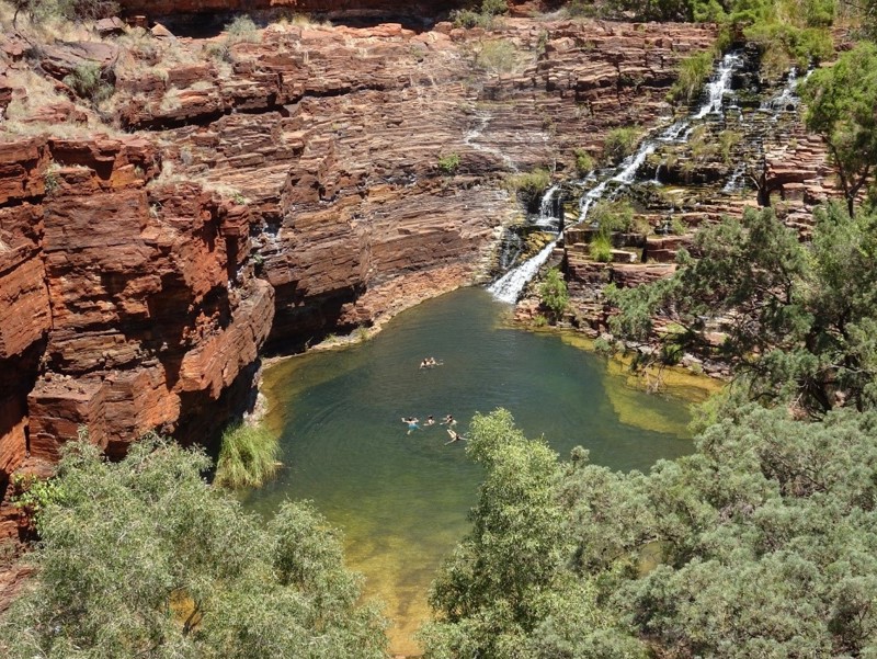 Waterhole outback Australia