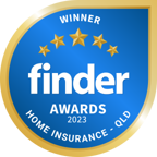 Youi's 2023 Finder Most Satisfied Customers Home Insurer QLD award