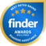 Finder Best Rated Roadside Assistance Award