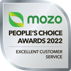 Mozo Excellent Customer Service award 2022