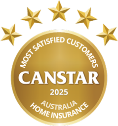 Youi's Canstar 2025 - Most Satisfied Customers - Home Insurer Hero