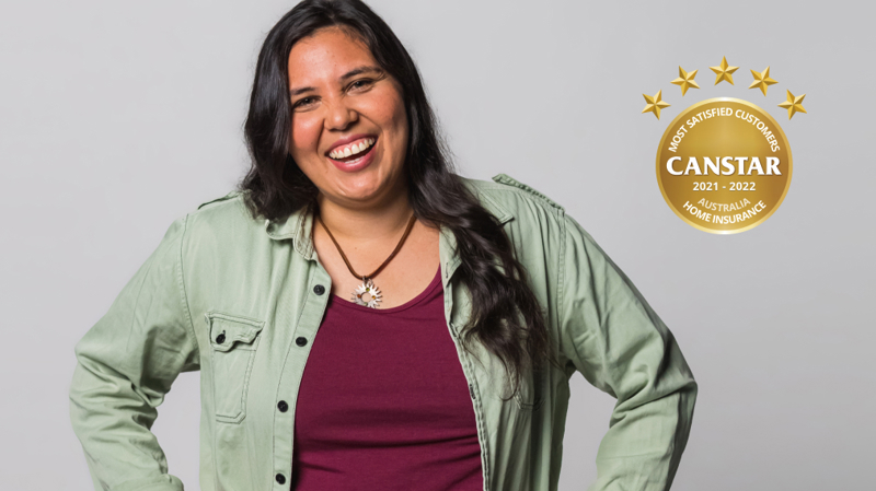 Image of Nyoka smiling with Canstar logo beside her.