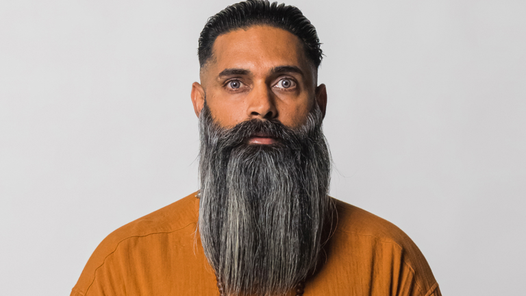 Image of Shazz looking straight faced.
