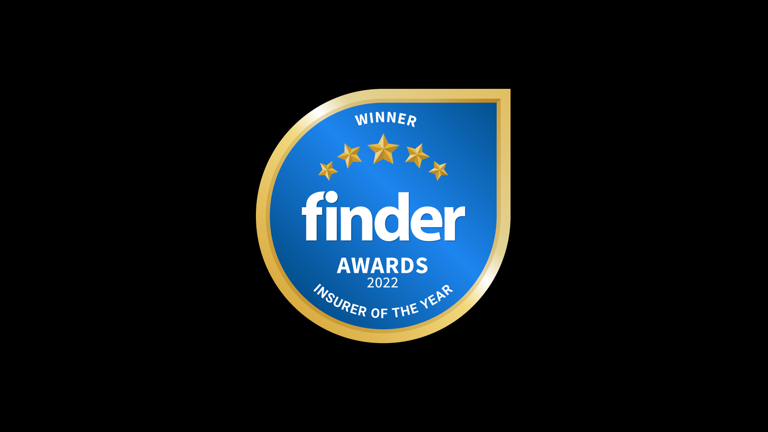 Image of Finder Insurer of the Year award.