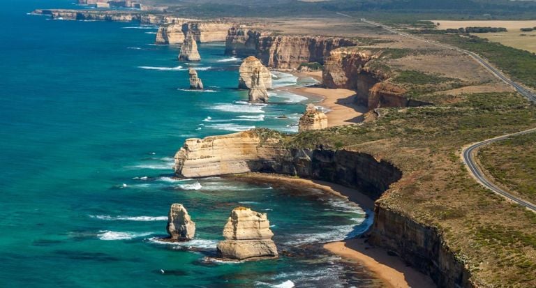 An image of the Great Ocean Road